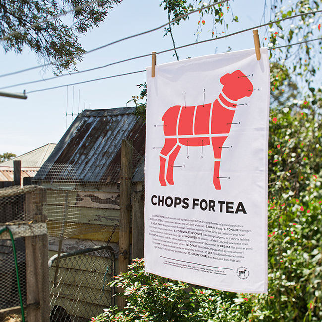 Signature Tea Towel (Strawberry)