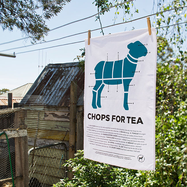 Signature Tea Towel (Teal)